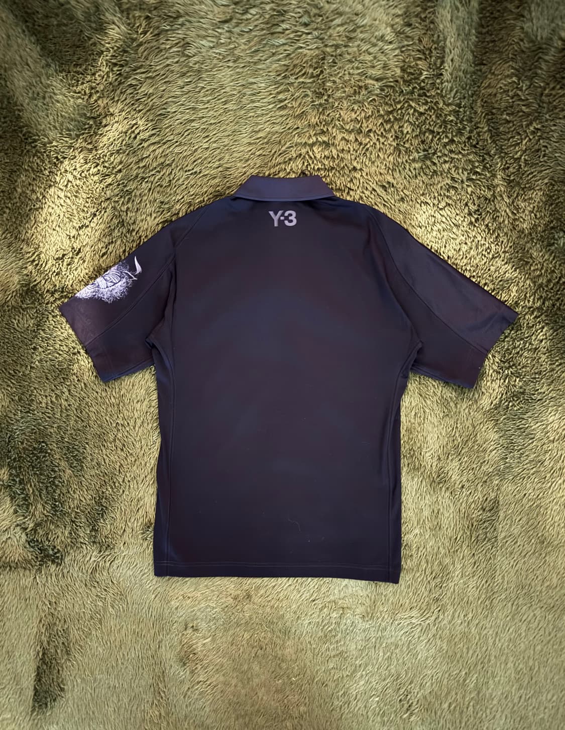 Y-3 요지 야마모토 뉴질랜드 올블랙스 폴로 티셔츠 블랙 상품이미지7