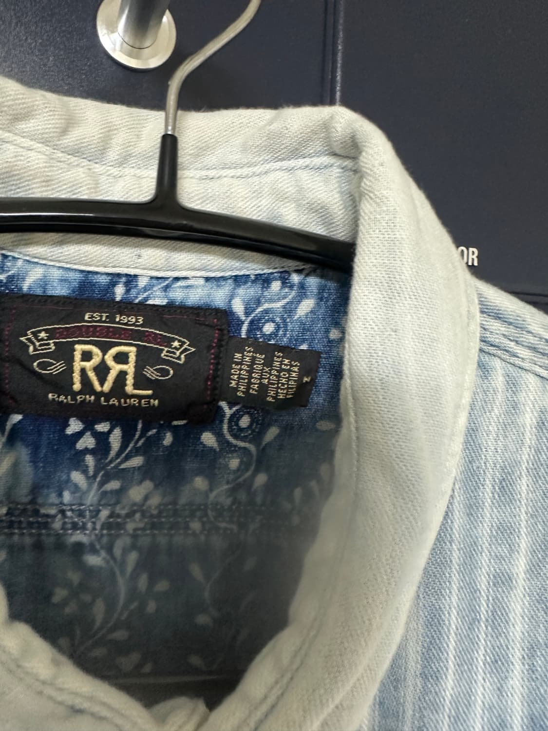 RRL 더블알엘 더블페이스 워크셔츠 M 상품이미지5