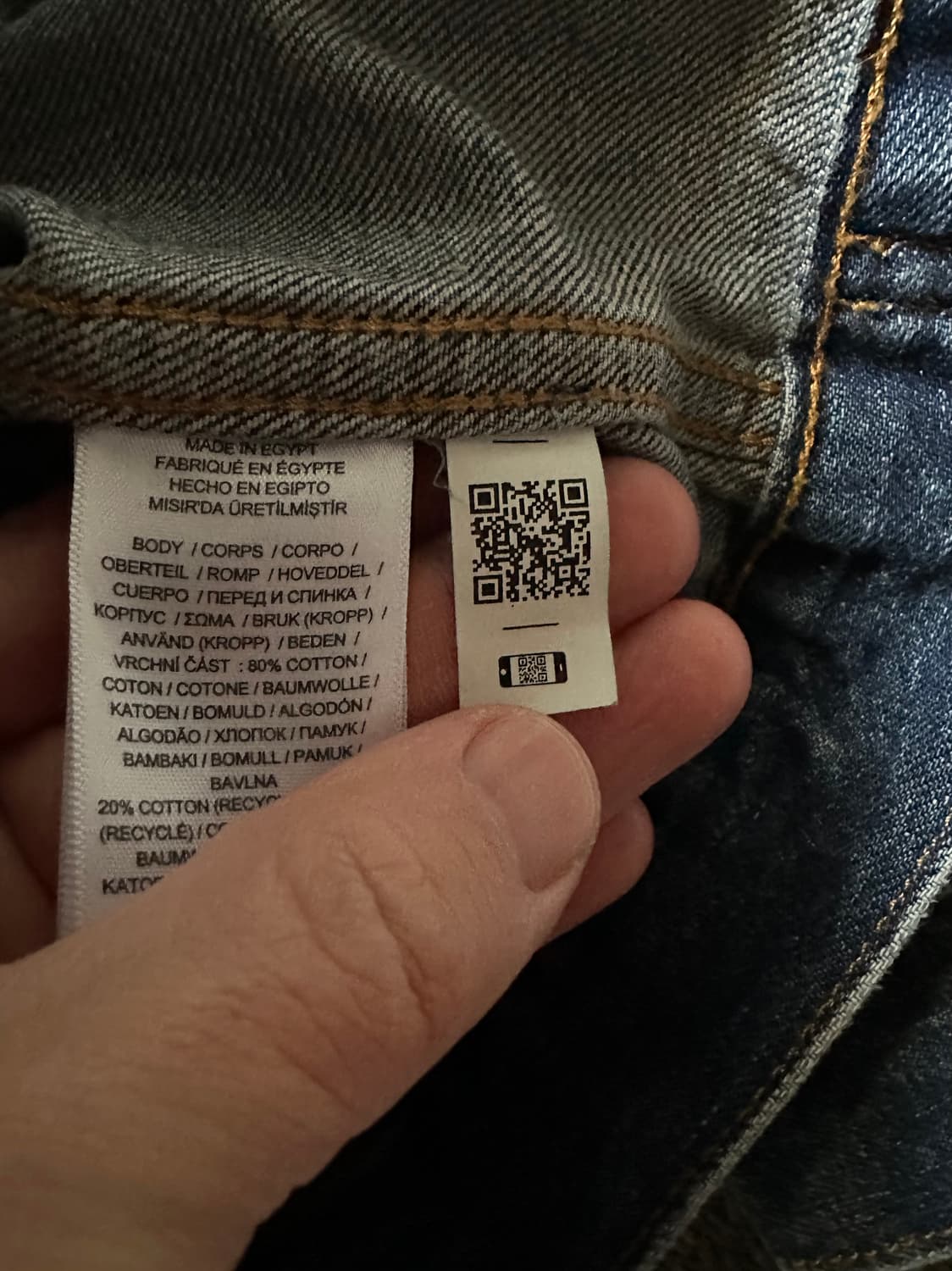 폴로 랄프로렌 연청 데님 자켓 M 상품이미지5