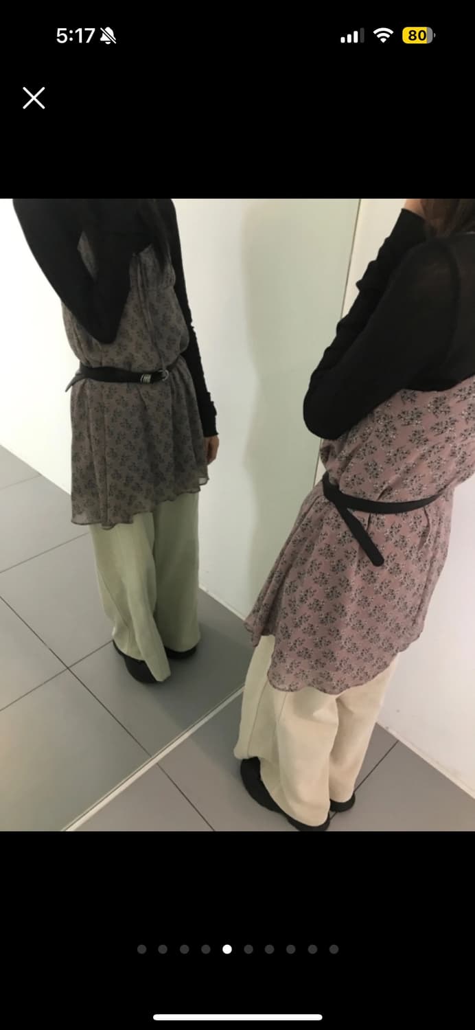 멀로이프로젝트 발레타 레이어드 원피스 상품이미지5