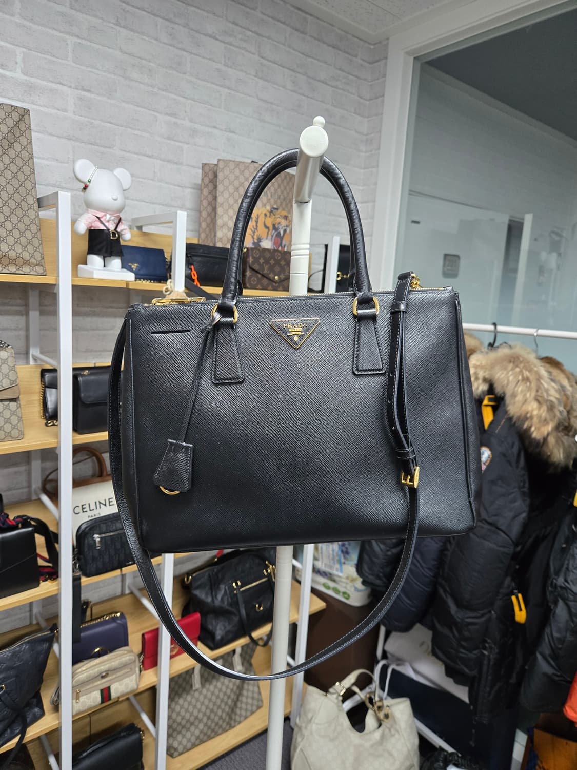 [특가][정품]프라다 사피아노 토트 숄더백 상품이미지1