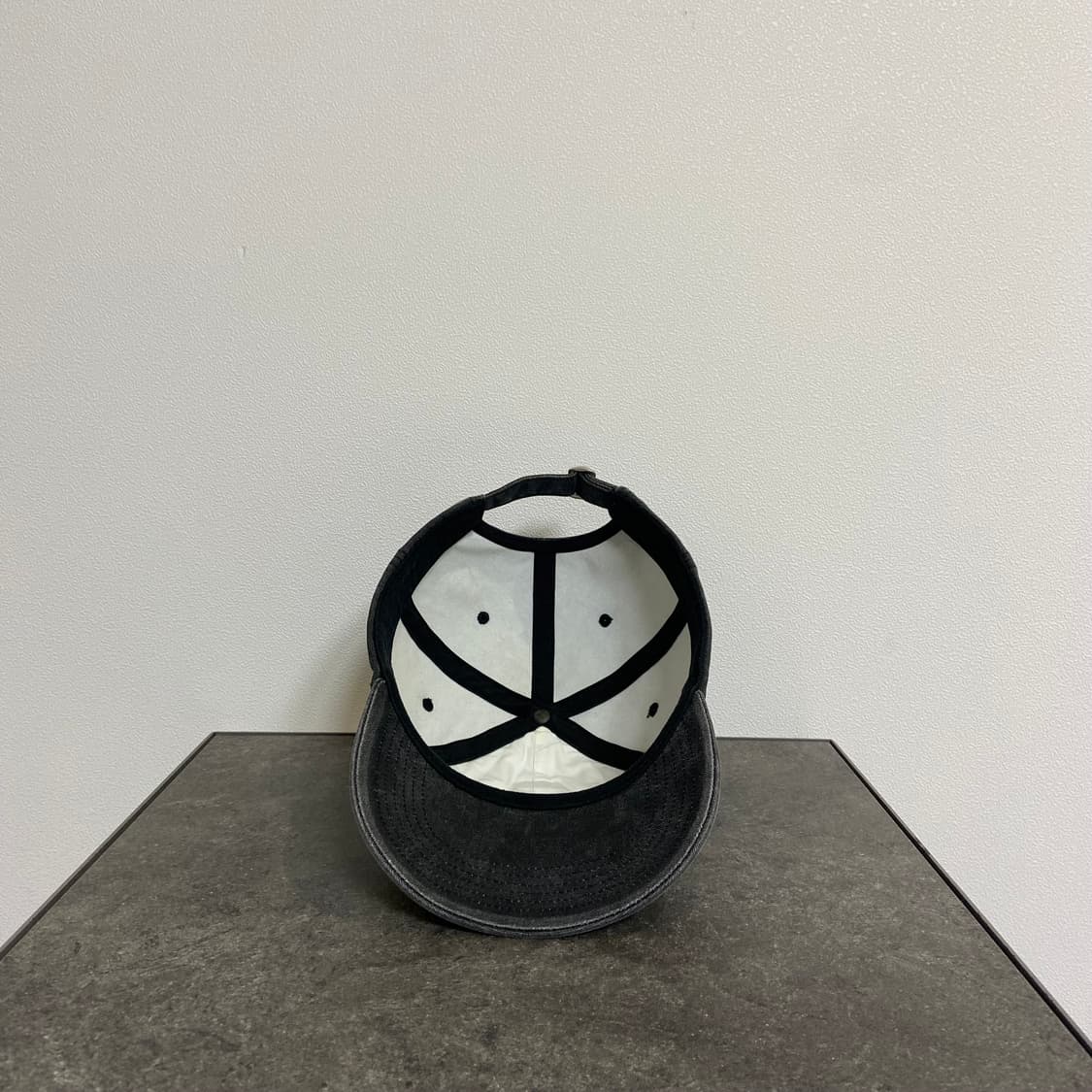 (OS) 슈프림 6패널 볼캡 모자 피그먼트 블랙 상품이미지5
