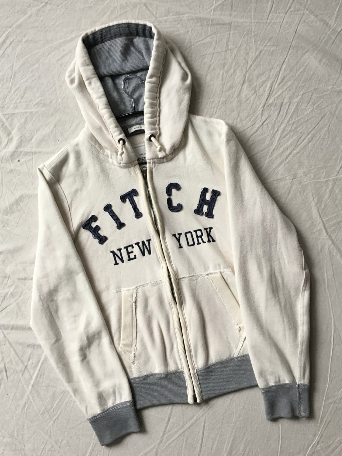 아베크롬비 자수 패치로고 후드집업 상품이미지3