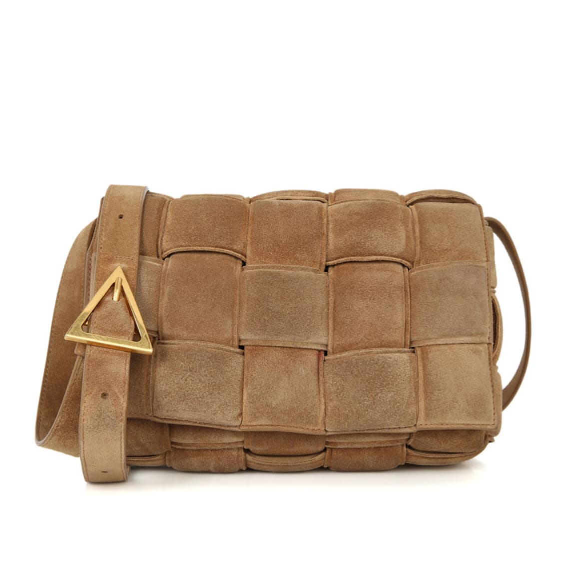 보테가베네타 패디드 패딩 카세트백 스웨이드 크로스 591970 상품이미지6