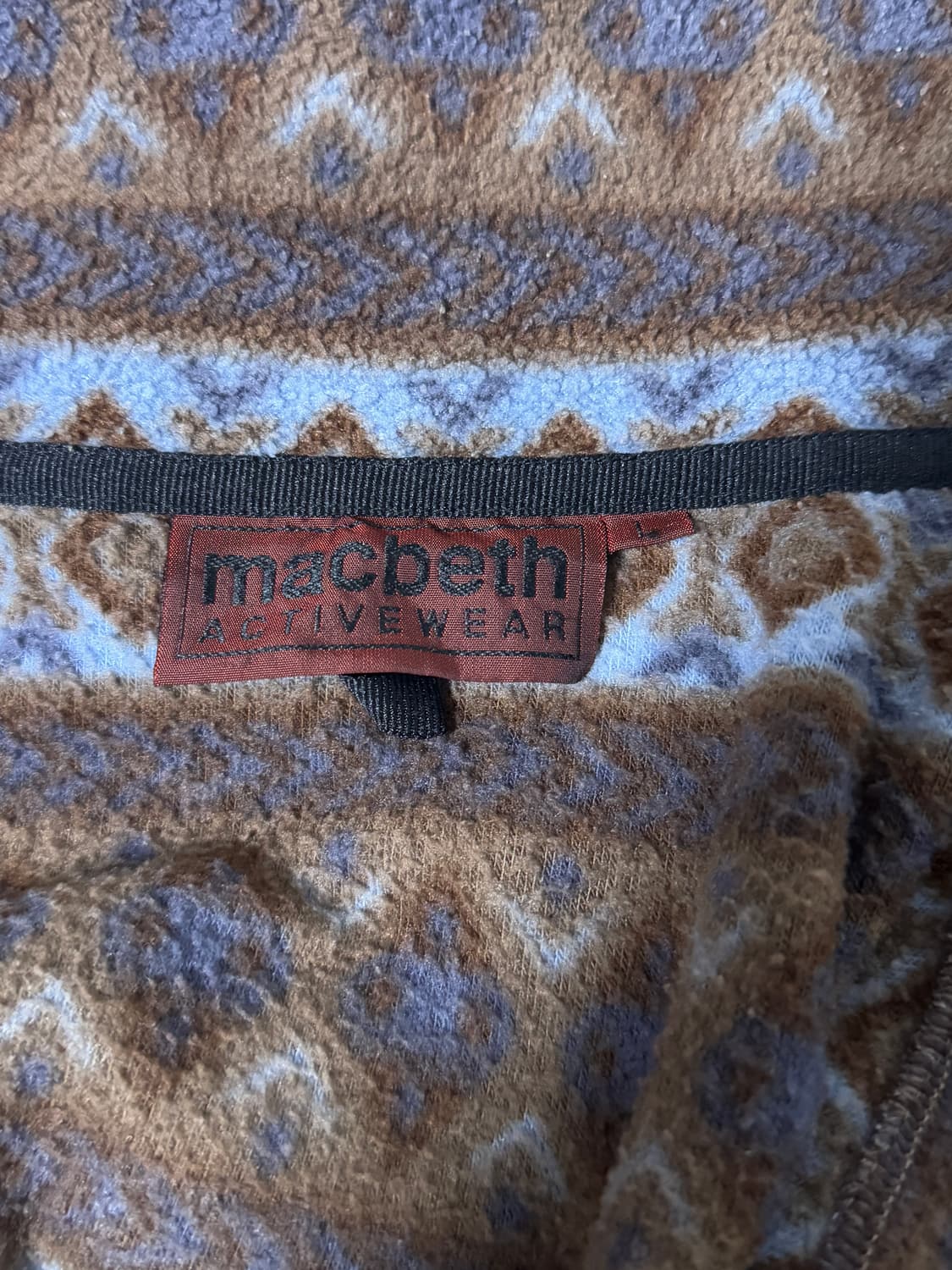 Macbeth 에스닉 플리스 집업 자켓 상품이미지4