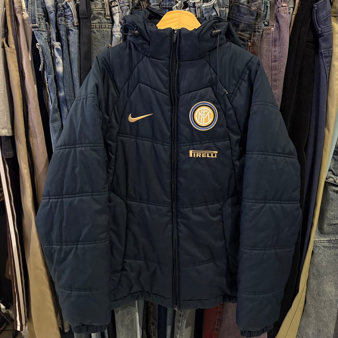나이키 인터밀란 (인테르) 네이비 패딩 상품이미지1