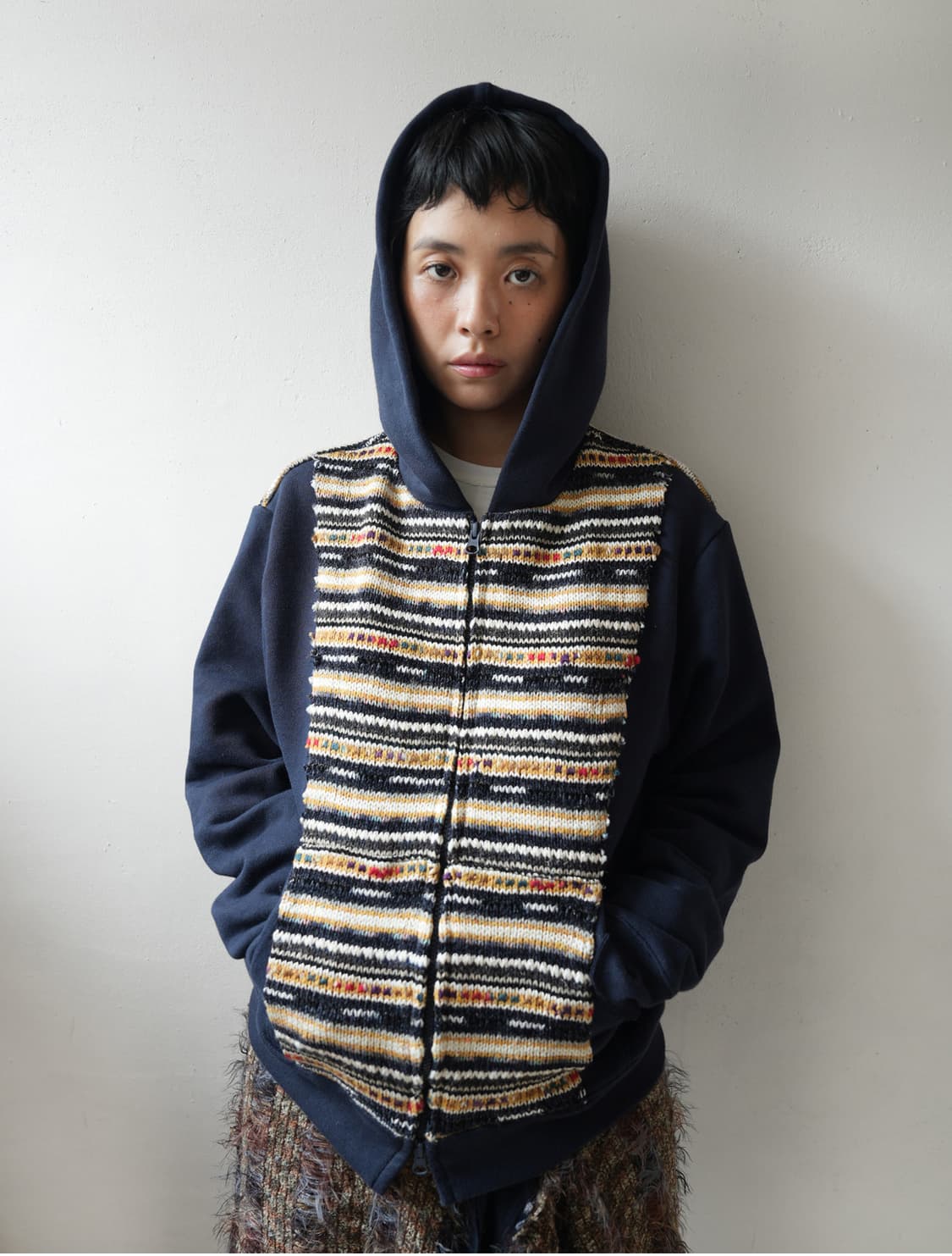 공테잎 0tape 패브릭 후드집업 (M) 상품이미지1