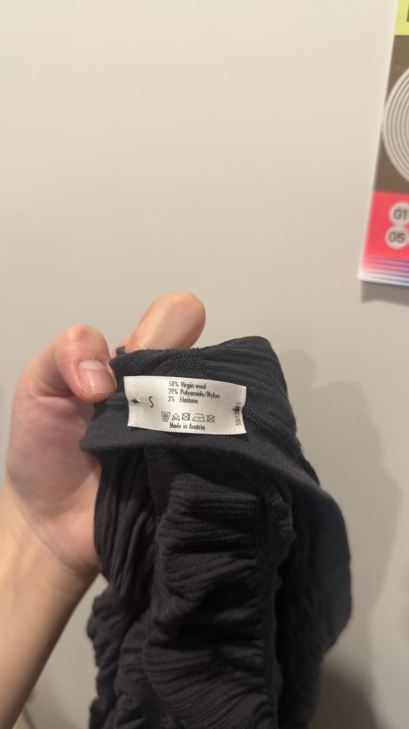 wolford 셔링 모크넥 탑 상품이미지4