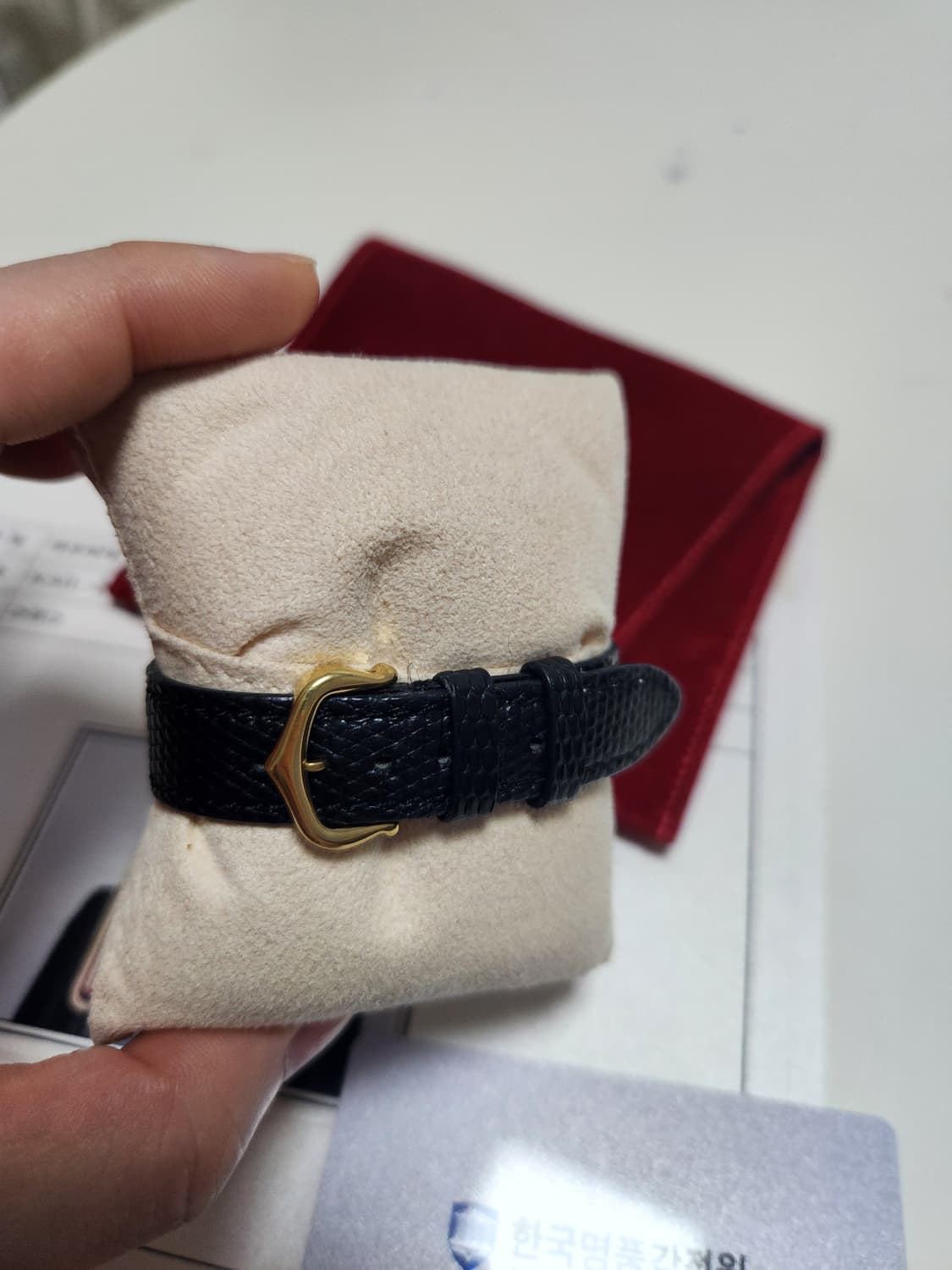 까르띠에 머스트 탱크 트리니티 버메일 남여공용 LM 상품이미지5