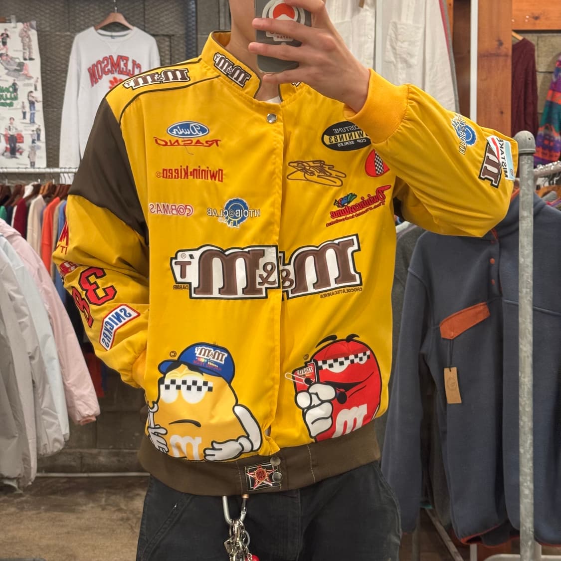 m&m 레이싱 바람막이 점퍼 상품이미지6
