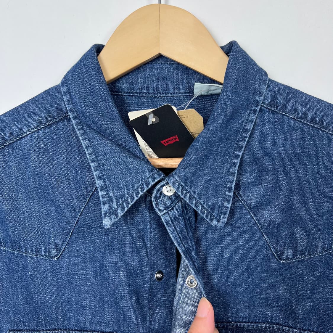 Levis 리바이스 데님 웨스턴 셔츠 상품이미지5