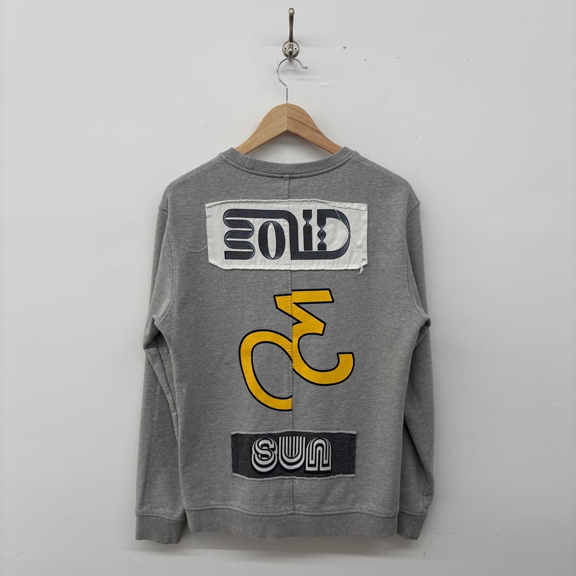 솔리드옴므 회색 맨투맨 티셔츠 남성 L 상품이미지4