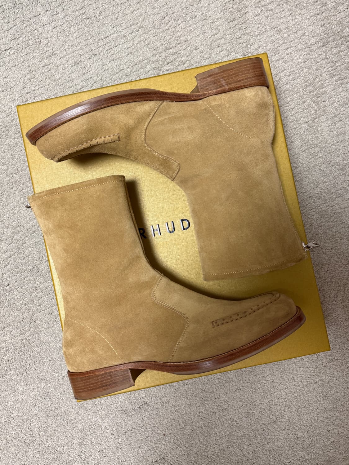 루드(RHUDE) 스웨이드 부츠 상품이미지2