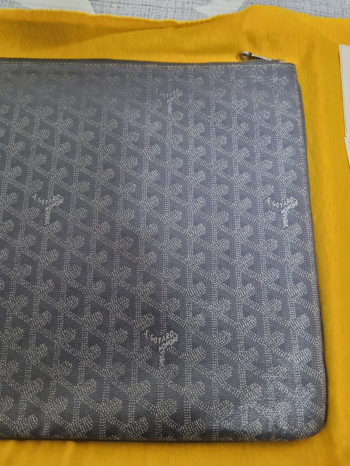 고야드 GM 세나 클러치 스폐셜컬러 그레이 상품이미지5