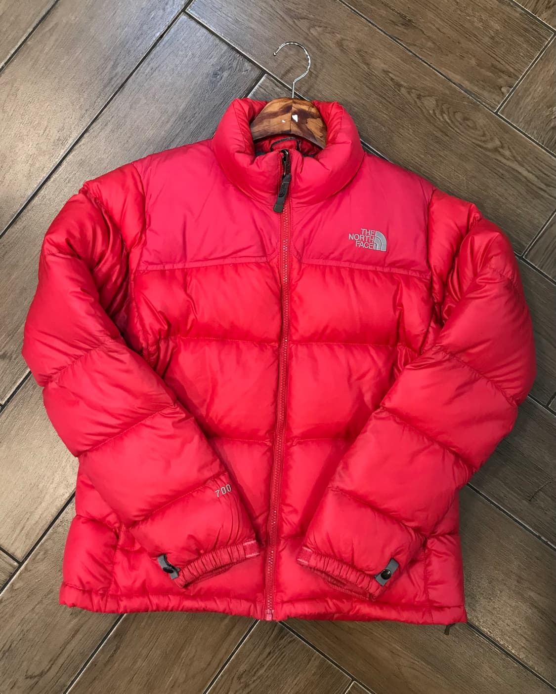 노스페이스 700 눕시 레드 패딩 (90) 상품이미지3