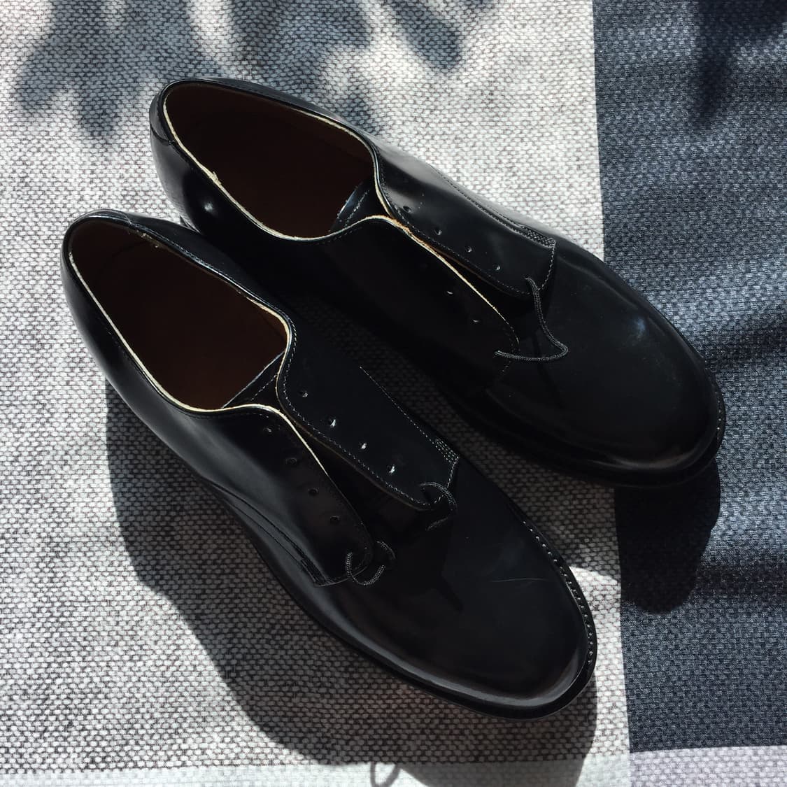 80s usn 오리지날 미해군 서비스 슈즈 해군단화 상품이미지2