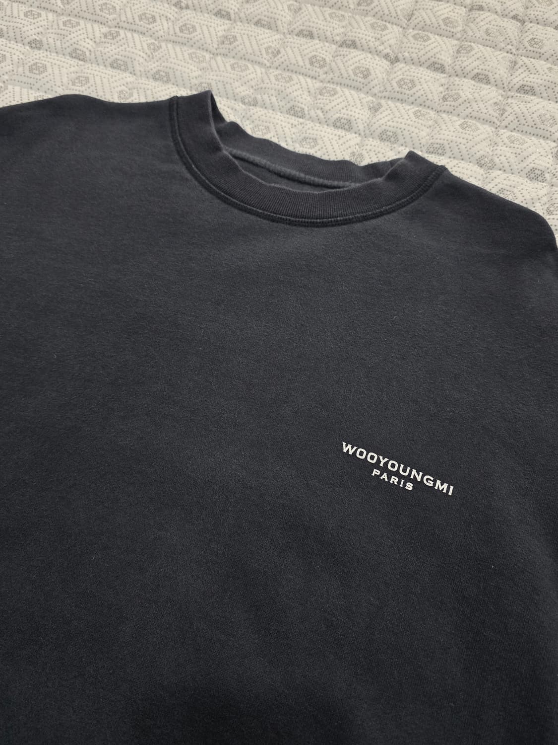 우영미 WOYOUNGMI 블랙 맨투맨 100 상품이미지2