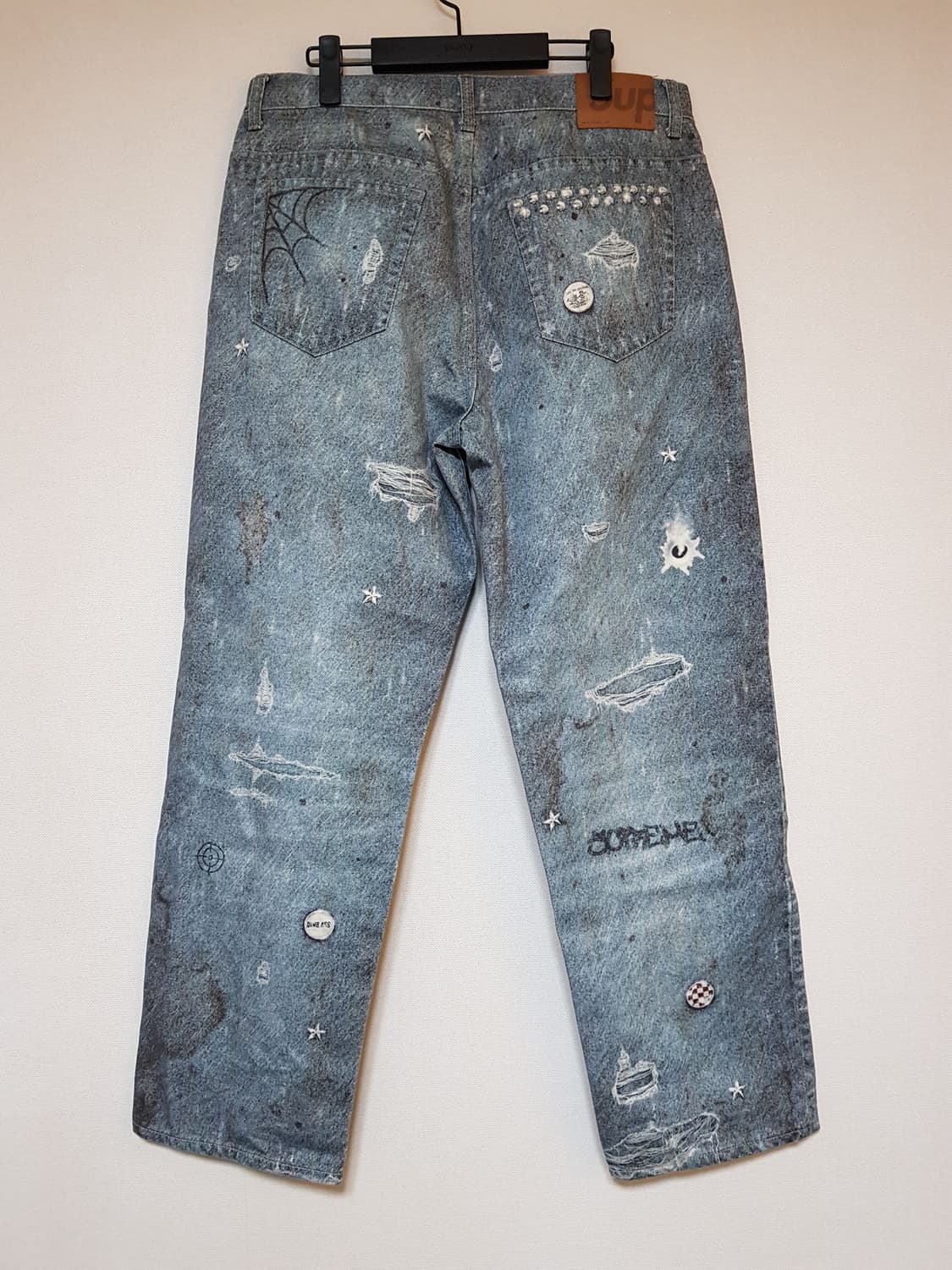 슈프림 HJR 트롱프뢰유 루즈핏 진 데님 팬츠 24FW 상품이미지3