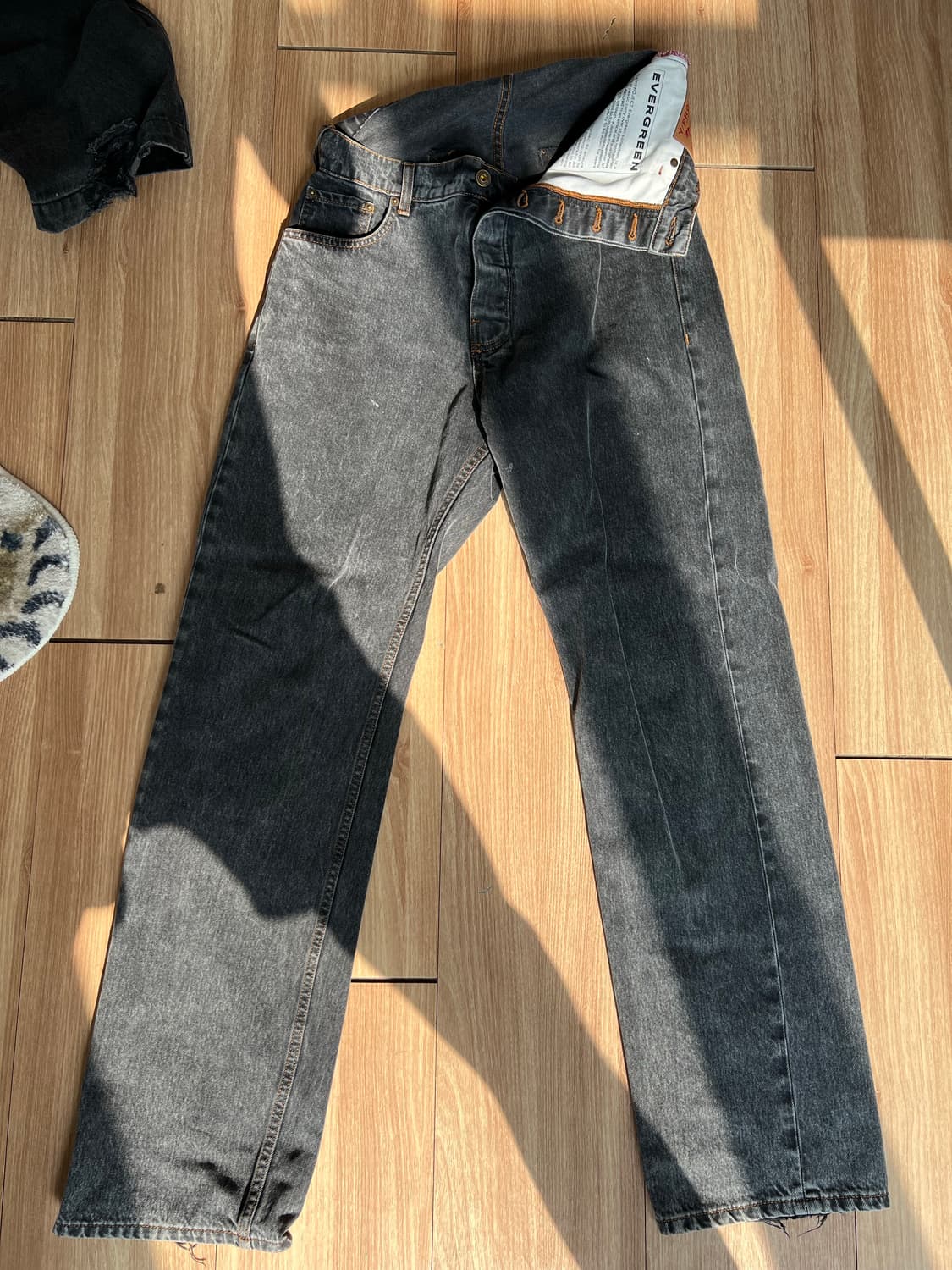 와이프로젝트 비대칭 데님 팬츠 31사이즈 상품이미지1