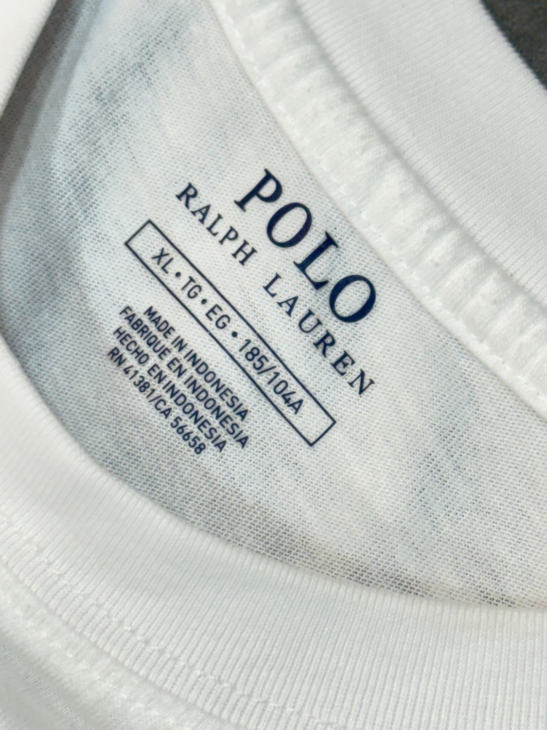 POLO 반팔 화이트 상품이미지3