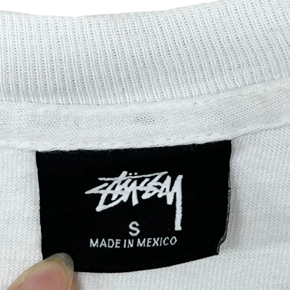 스투시 Stussy 라구나 비치 반팔 티셔츠 화이트 상품이미지5