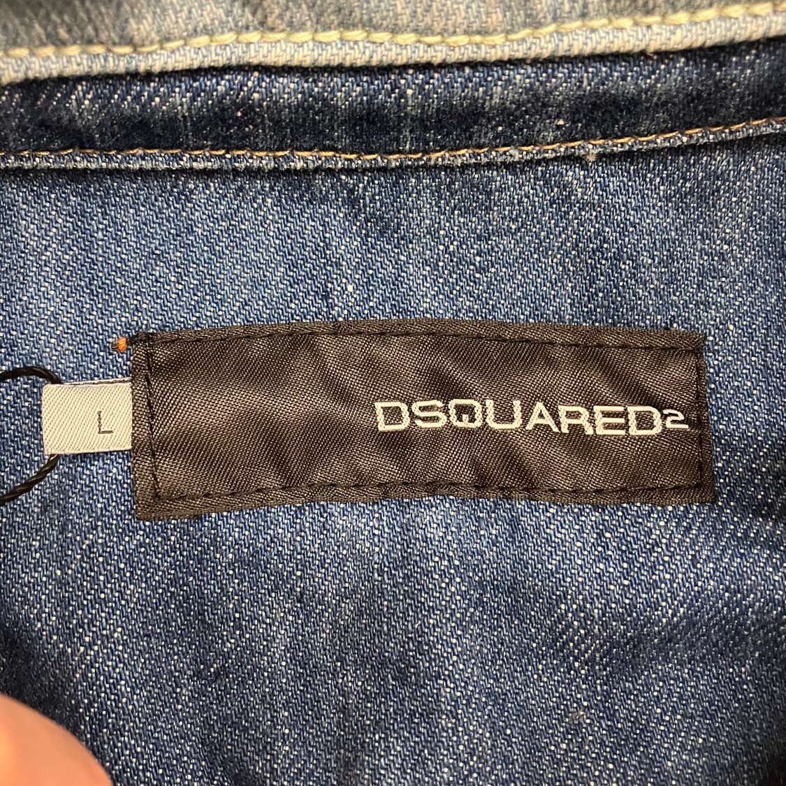 n54 디스퀘어드2 데님 청자켓 상품이미지3