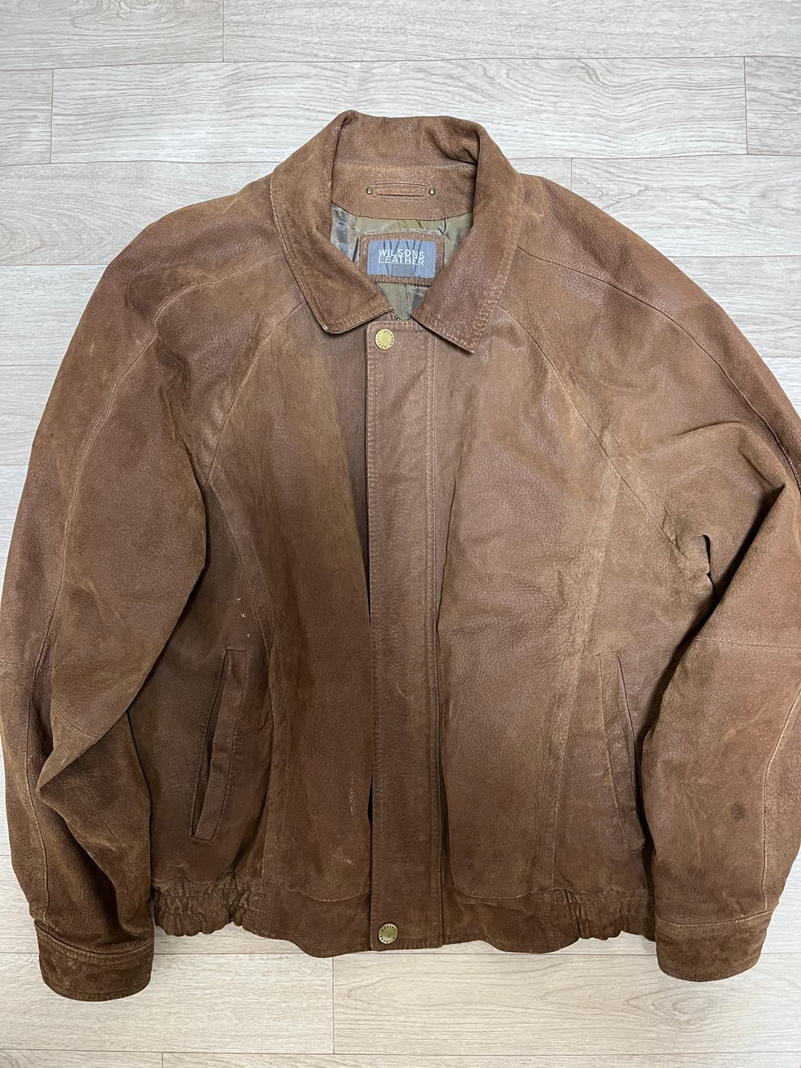 윌슨레더 스웨이드 자켓 상품이미지1