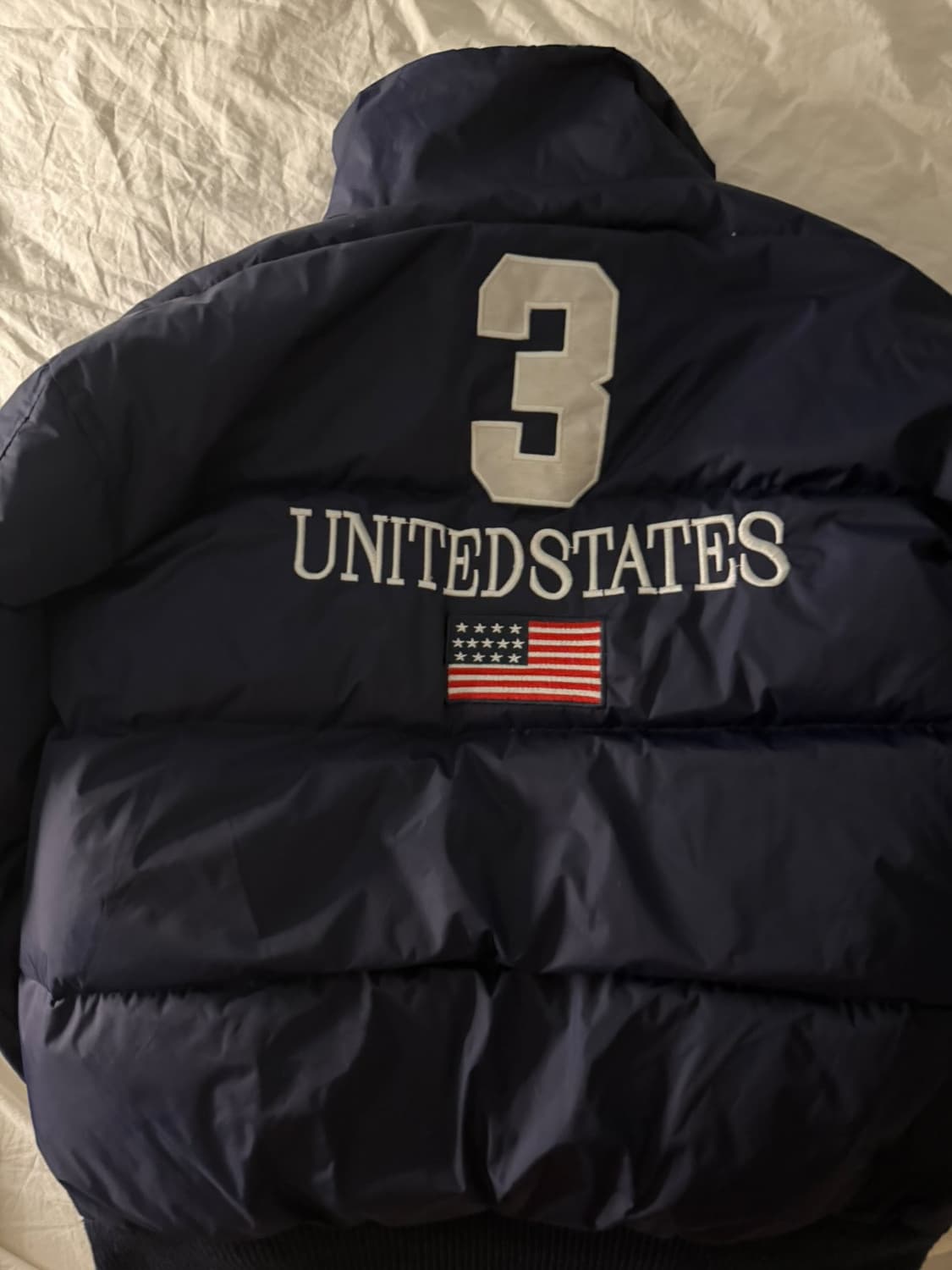 폴로 랄프로렌 빅포니 성조기 패딩 네이비 상품이미지2