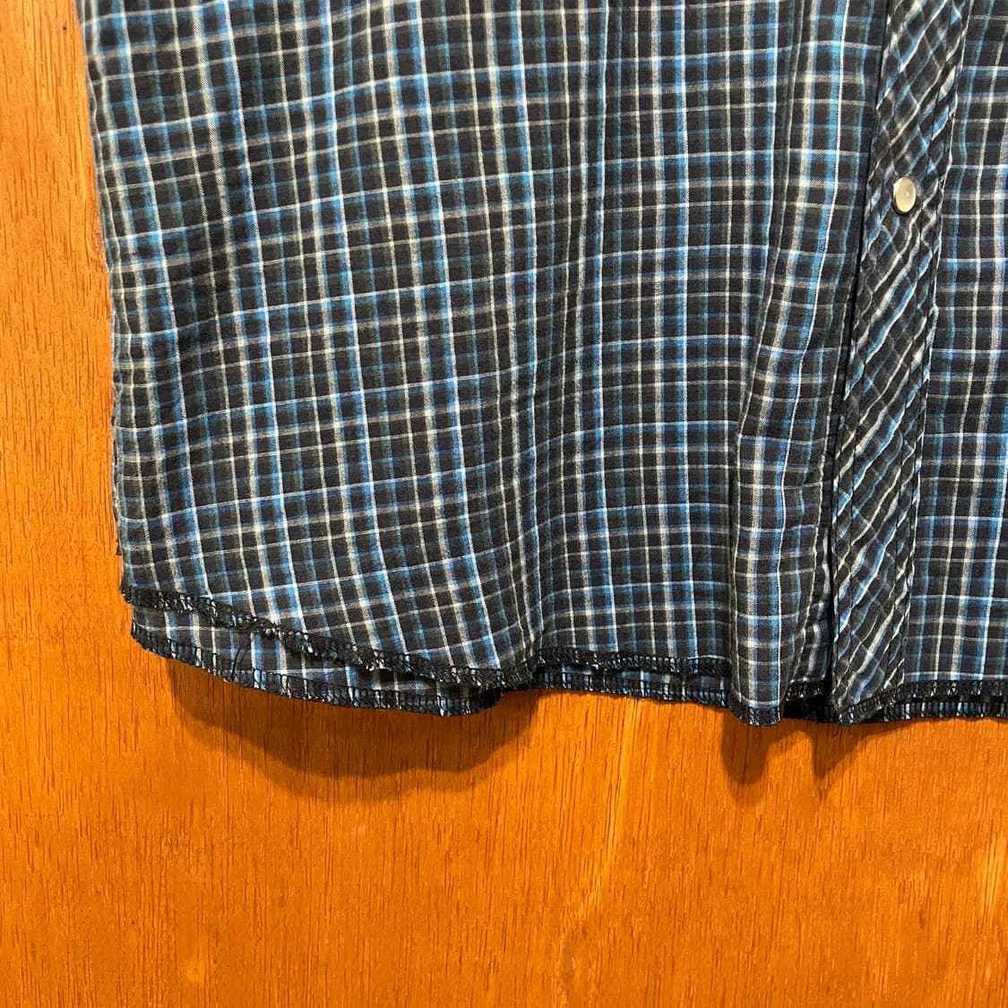 (L) Wrangler 랭글러 체크 웨스턴 반팔 셔츠 상품이미지4