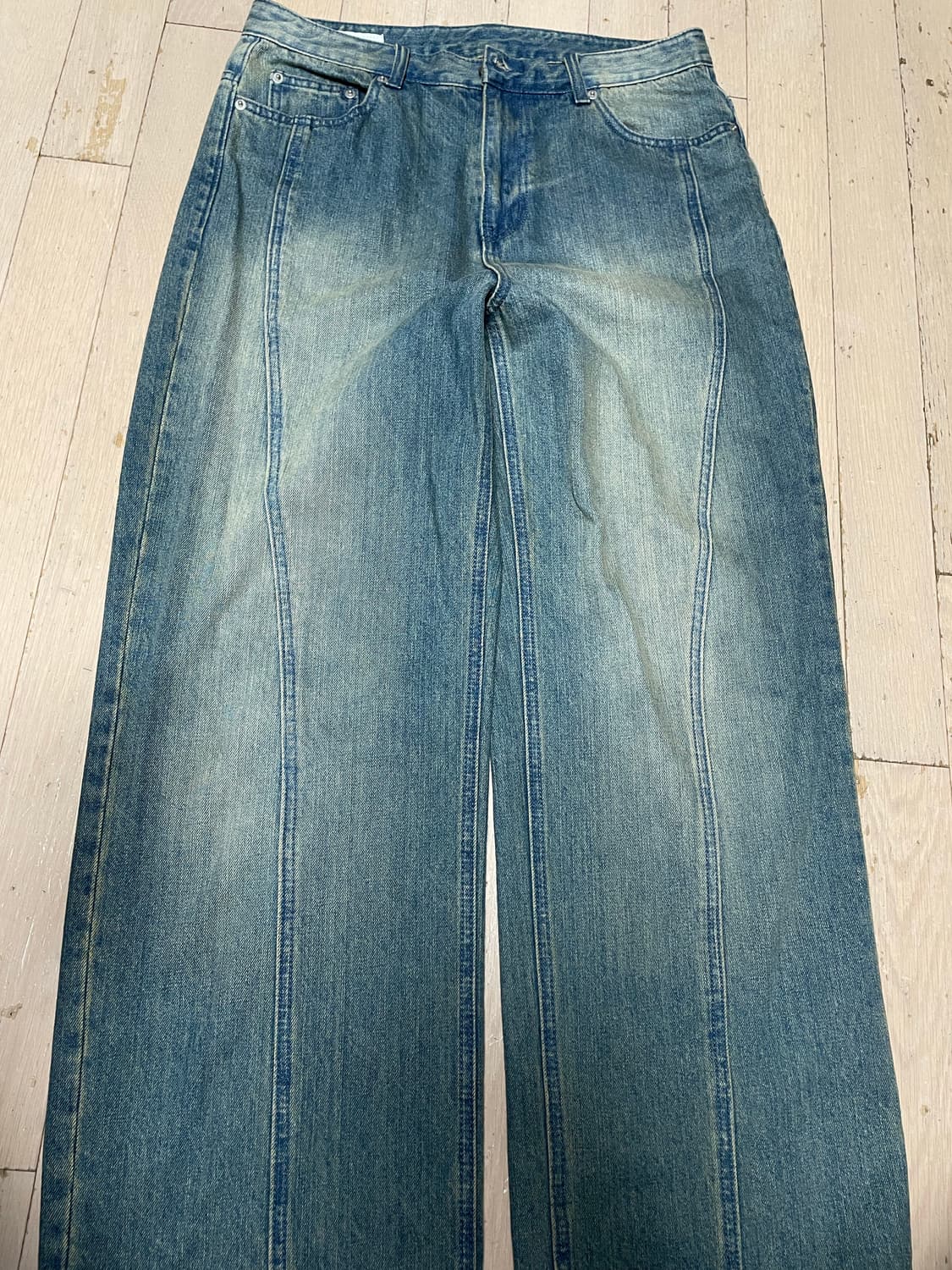 아워데이즈 와이드 데님 L 상품이미지3