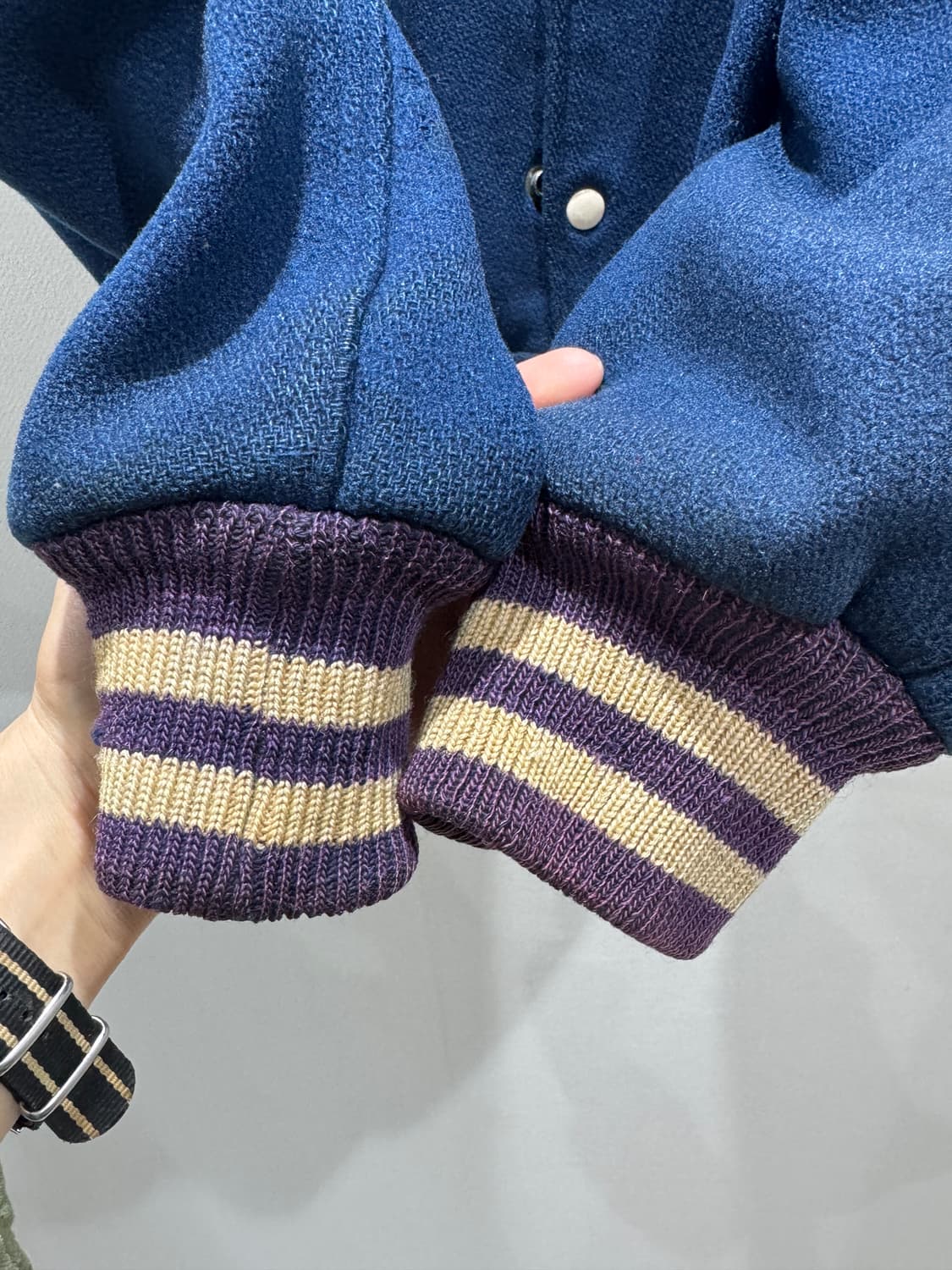 1950s USAFE 소프트볼 챔프 바시티 자켓 상품이미지5