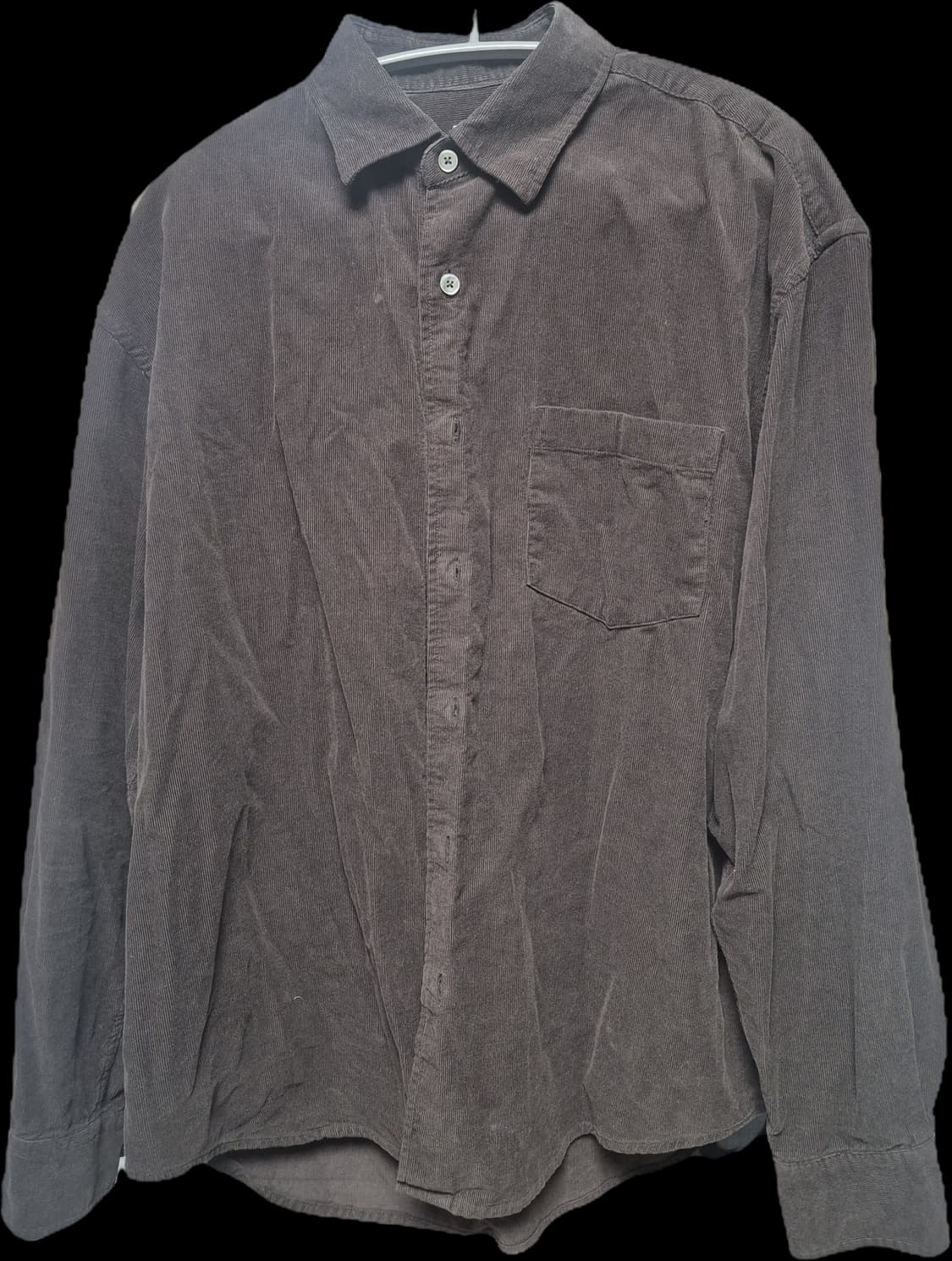 스테디에브리웨어 릴렉스드 코듀로이 셔츠(다크 브라운) 상품이미지4