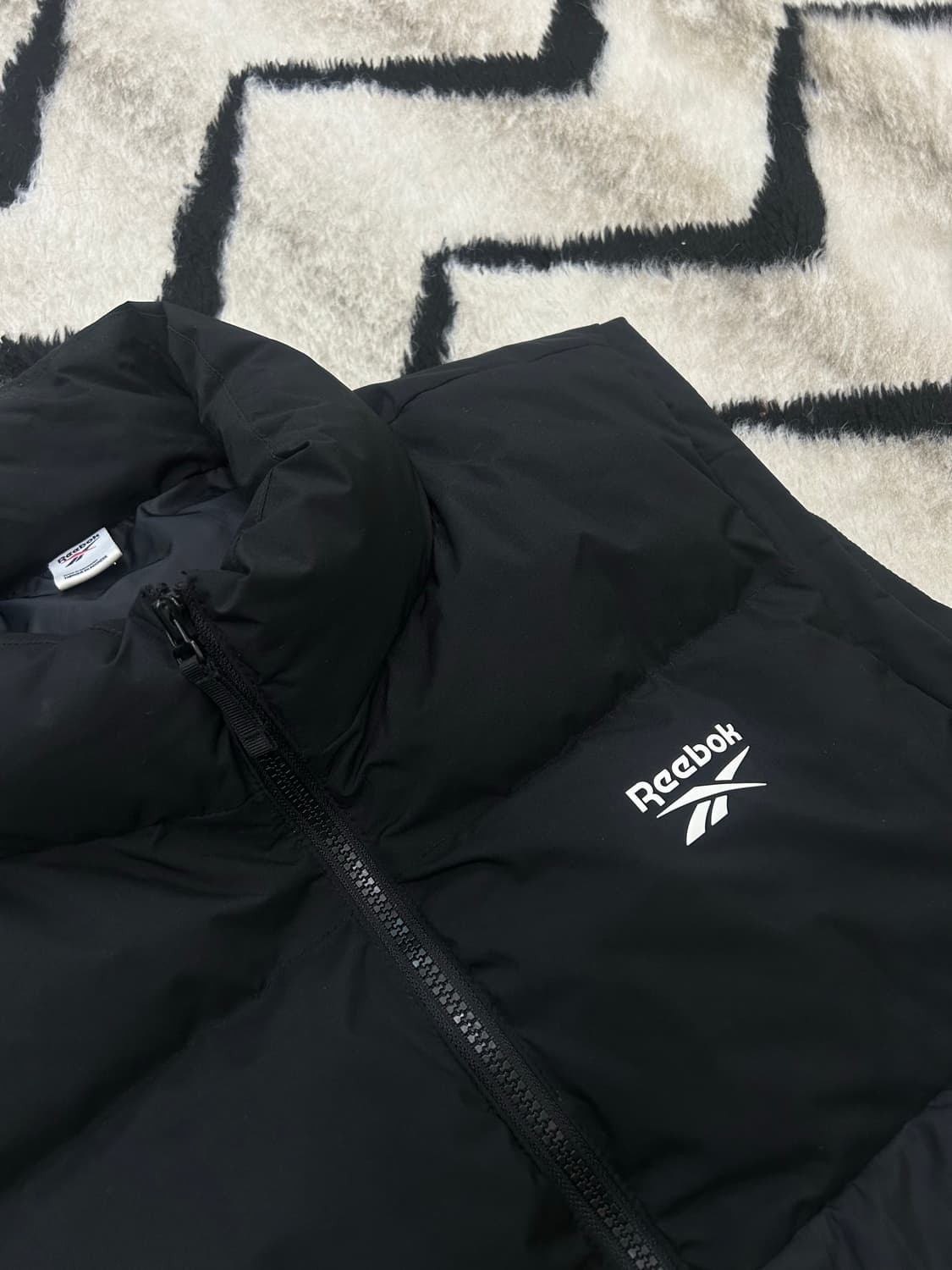 [2XL]리복 패딩 조끼/블랙 상품이미지1