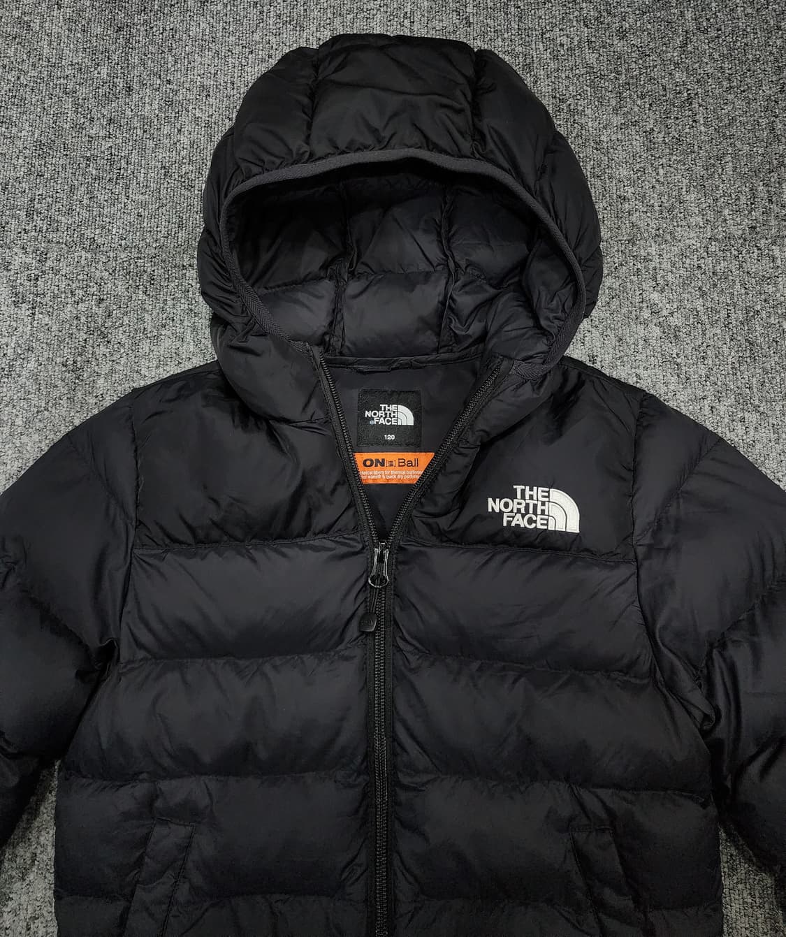 노스페이스 키즈 온 볼 후디패딩 후드패딩 120 상품이미지4