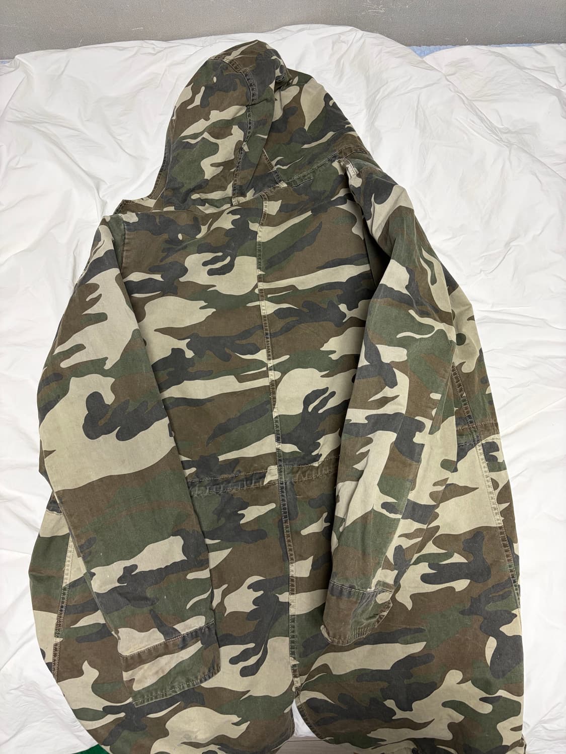 이탈리아 빈티지 Martes Srl 카모플라쥬 후드 야상 자켓 상품이미지7