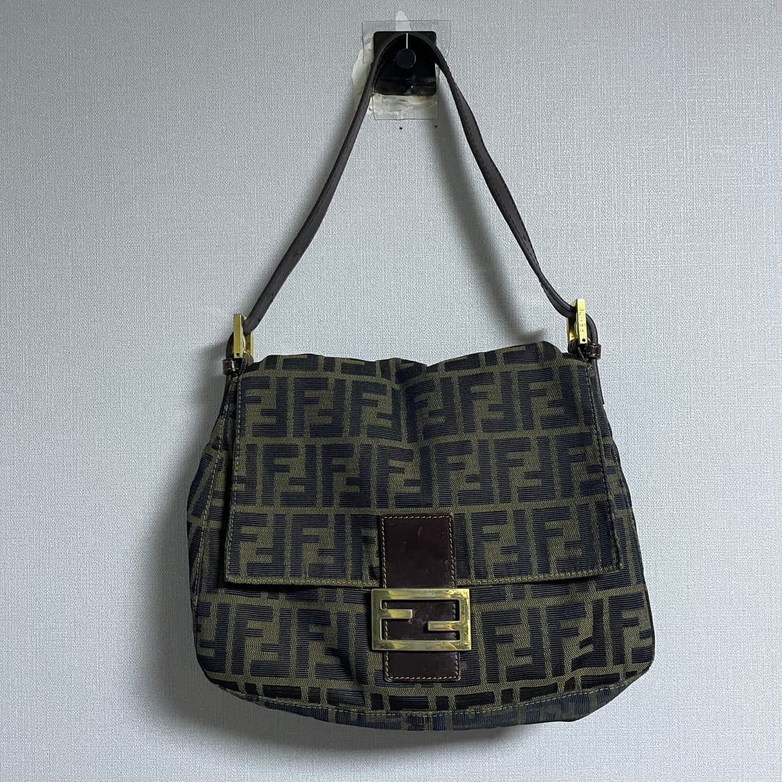 빈티지 펜디 FF 주카패턴 맘마숄더백 상품이미지1