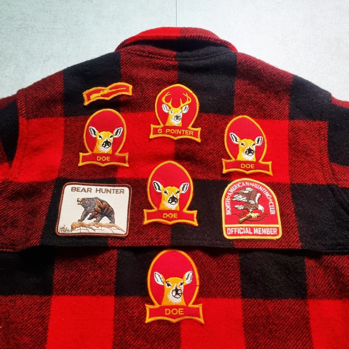 80s 울리치 헌팅자켓 hunter club patched L sz 상품이미지9