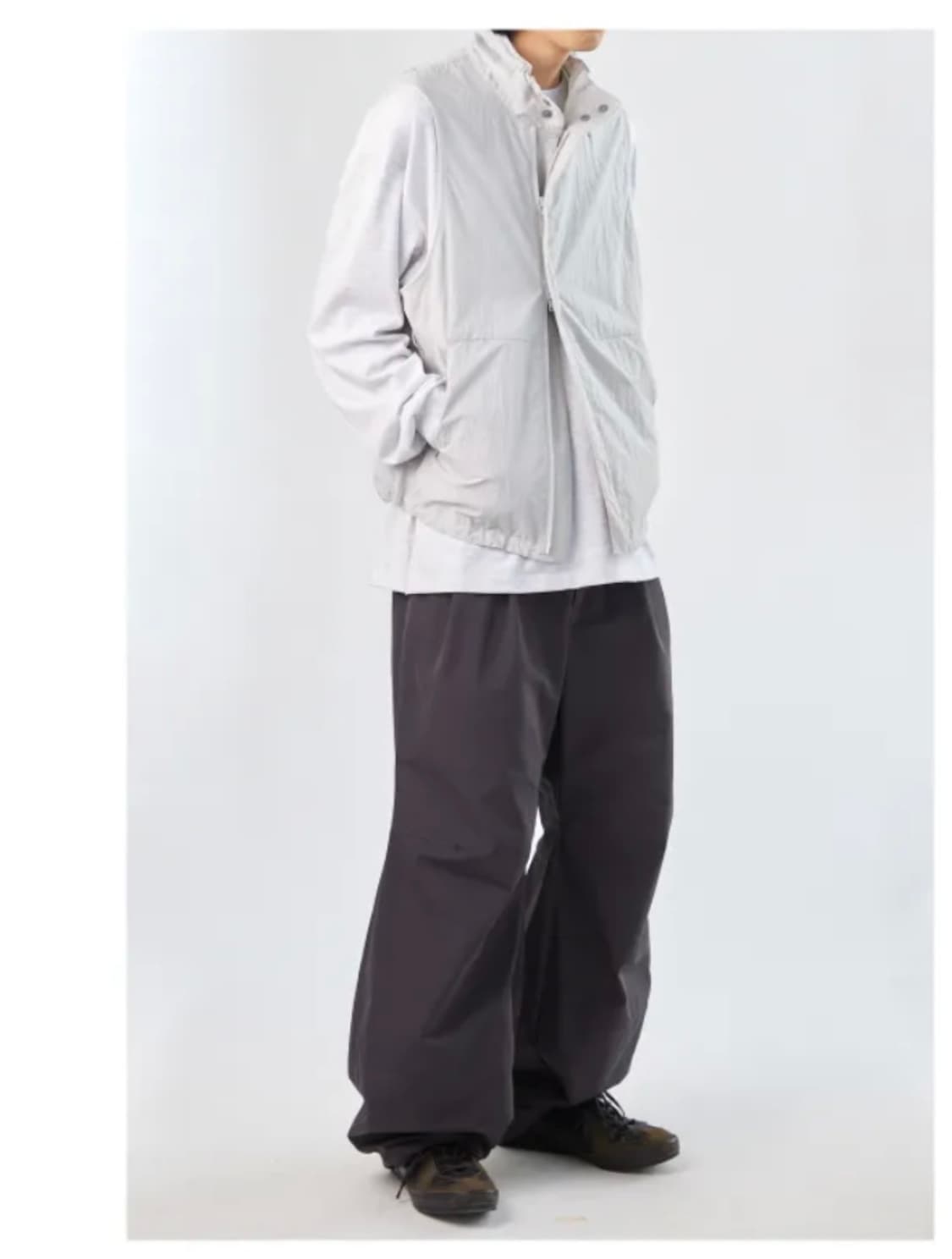 Volume Pants Purple Charcoal size(3) 상품이미지3