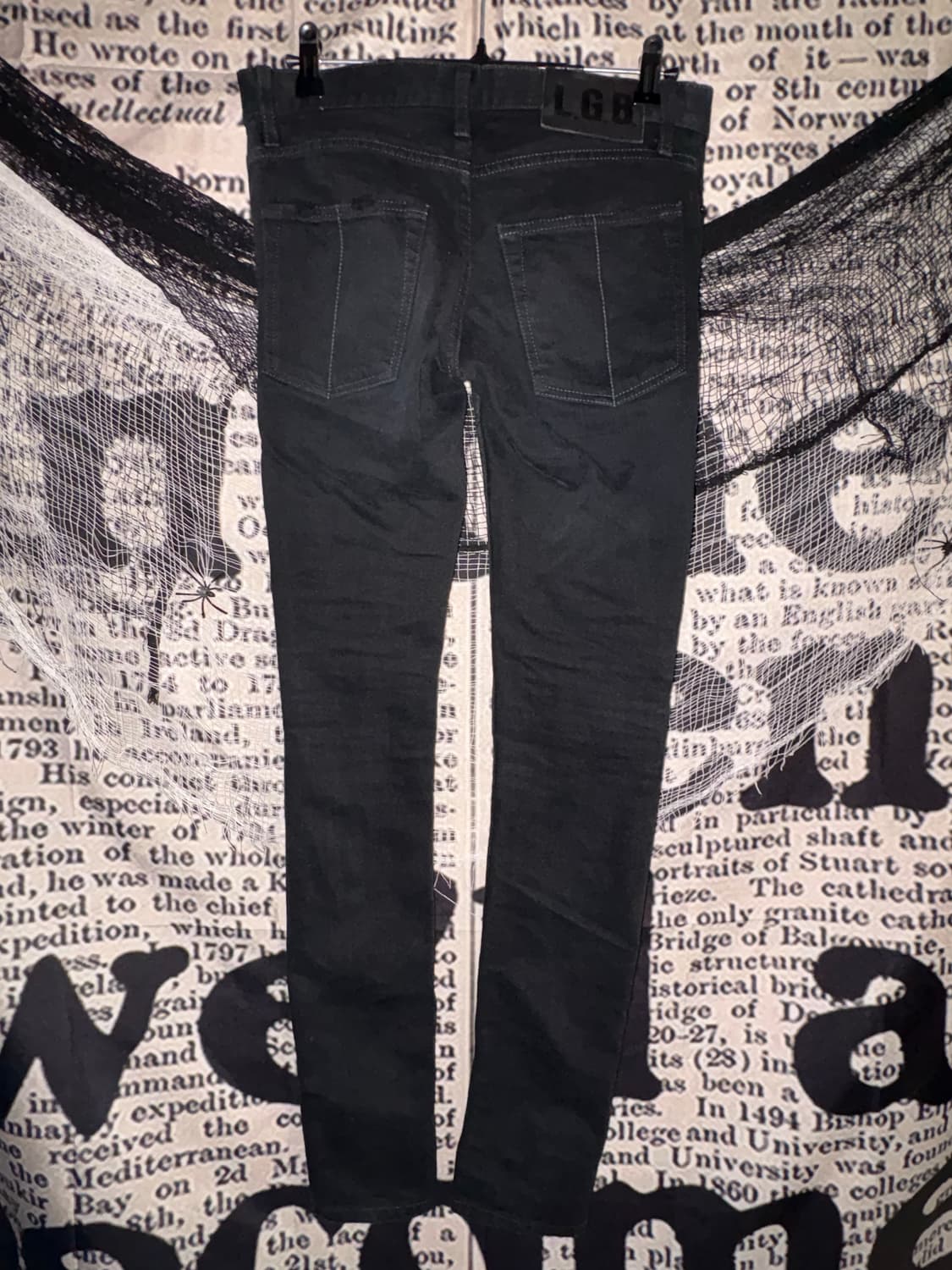 LGB Noir Quad Button Jeans 상품이미지4