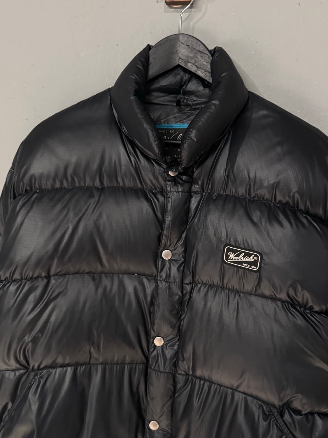 Woolrich 울리치 로고 블랙 다운 패딩  상품이미지3