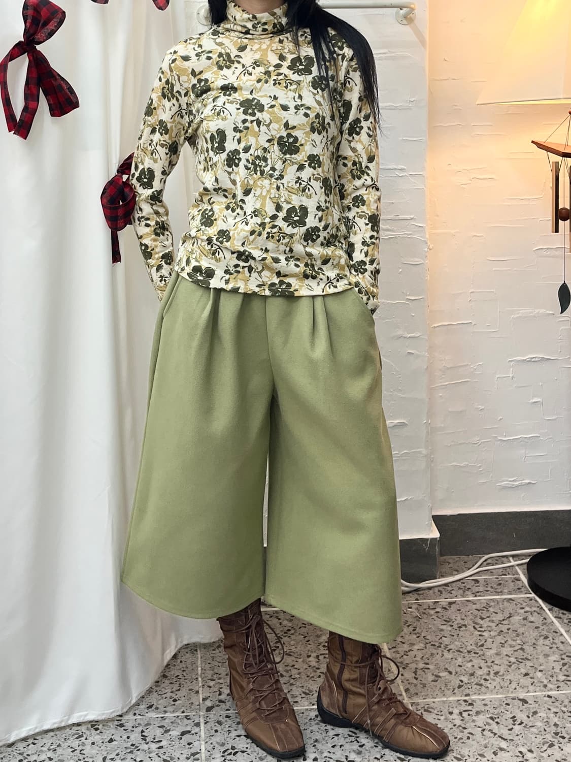 Floral polar long sleeve 상품이미지3