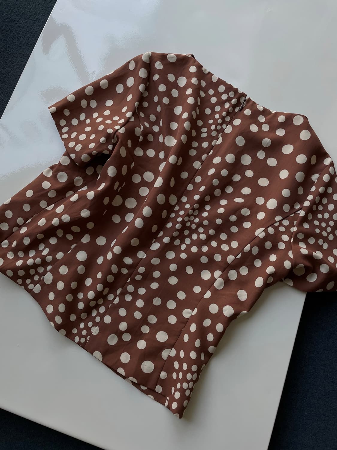 DOT patterned short blouse 상품이미지4