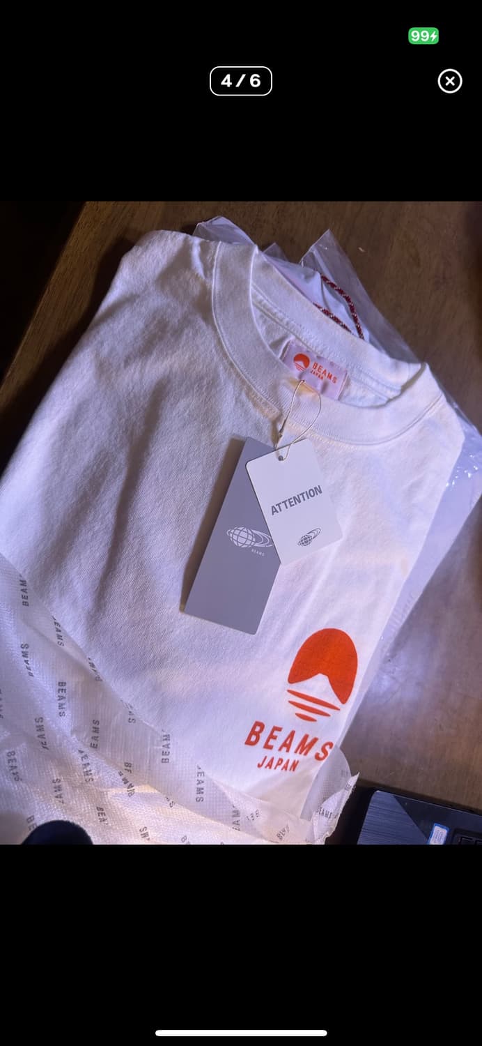 빔즈 티셔츠 새상품 상품이미지4