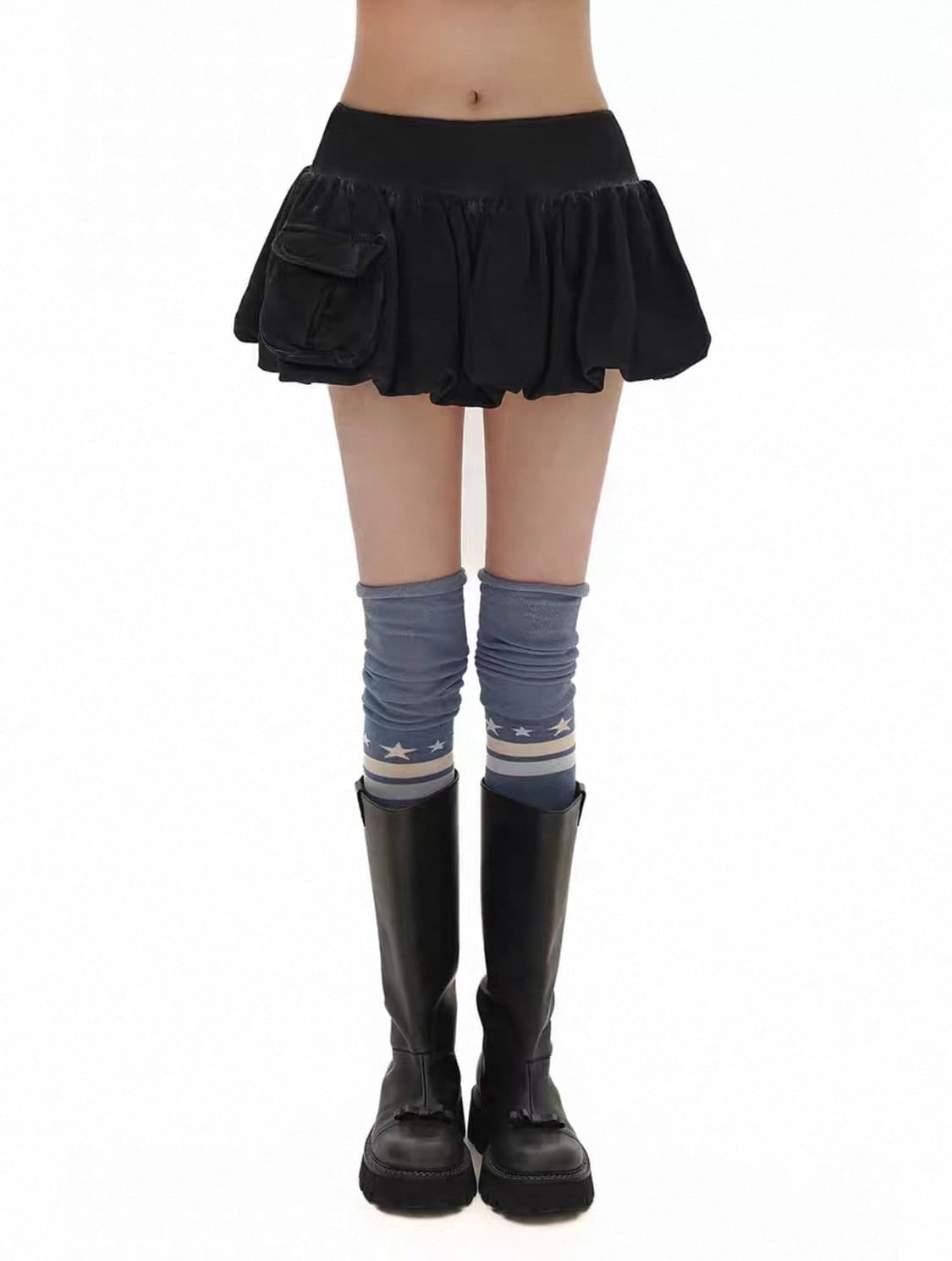 타오바오 moromoro skirt 상품이미지1