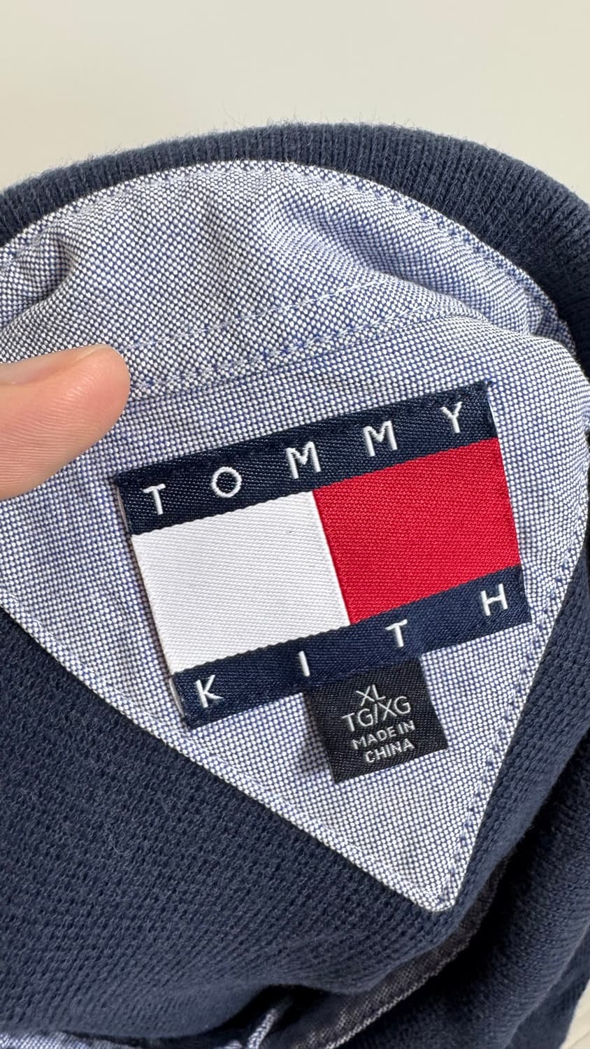 [XL] 키스 & 타미 힐피거 오버핏 폴로티 상품이미지4