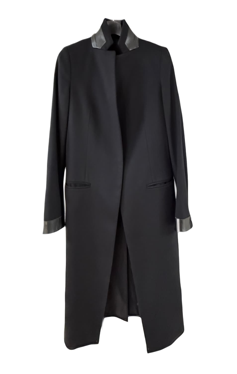 올세인츠 2way 카라 울실크 코트 상품이미지1