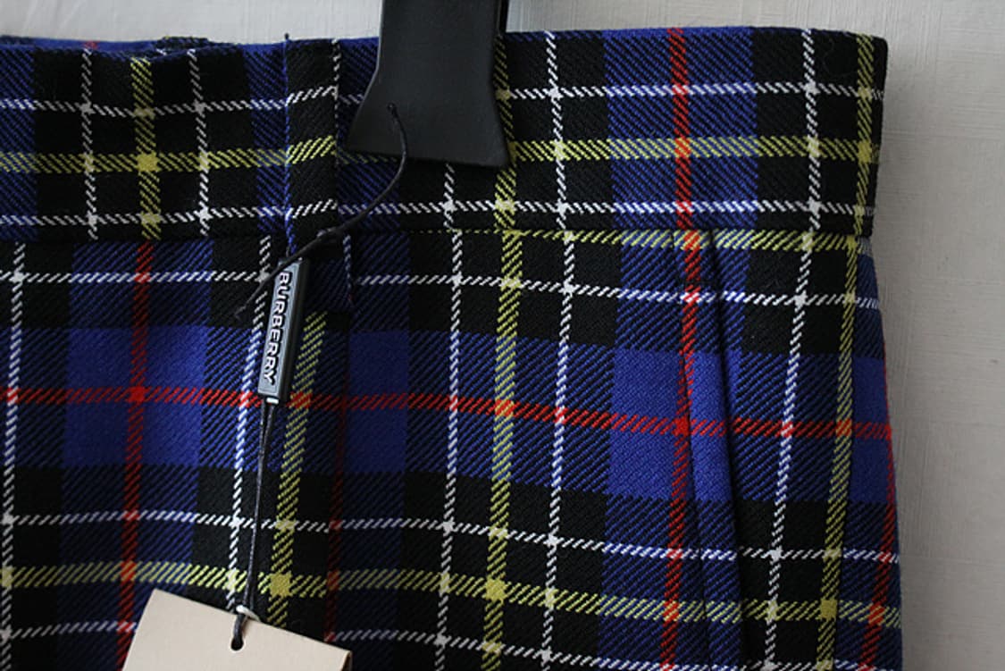 BURBERRY 버버리 정품 울 팬츠 바지 새제품 상품이미지3