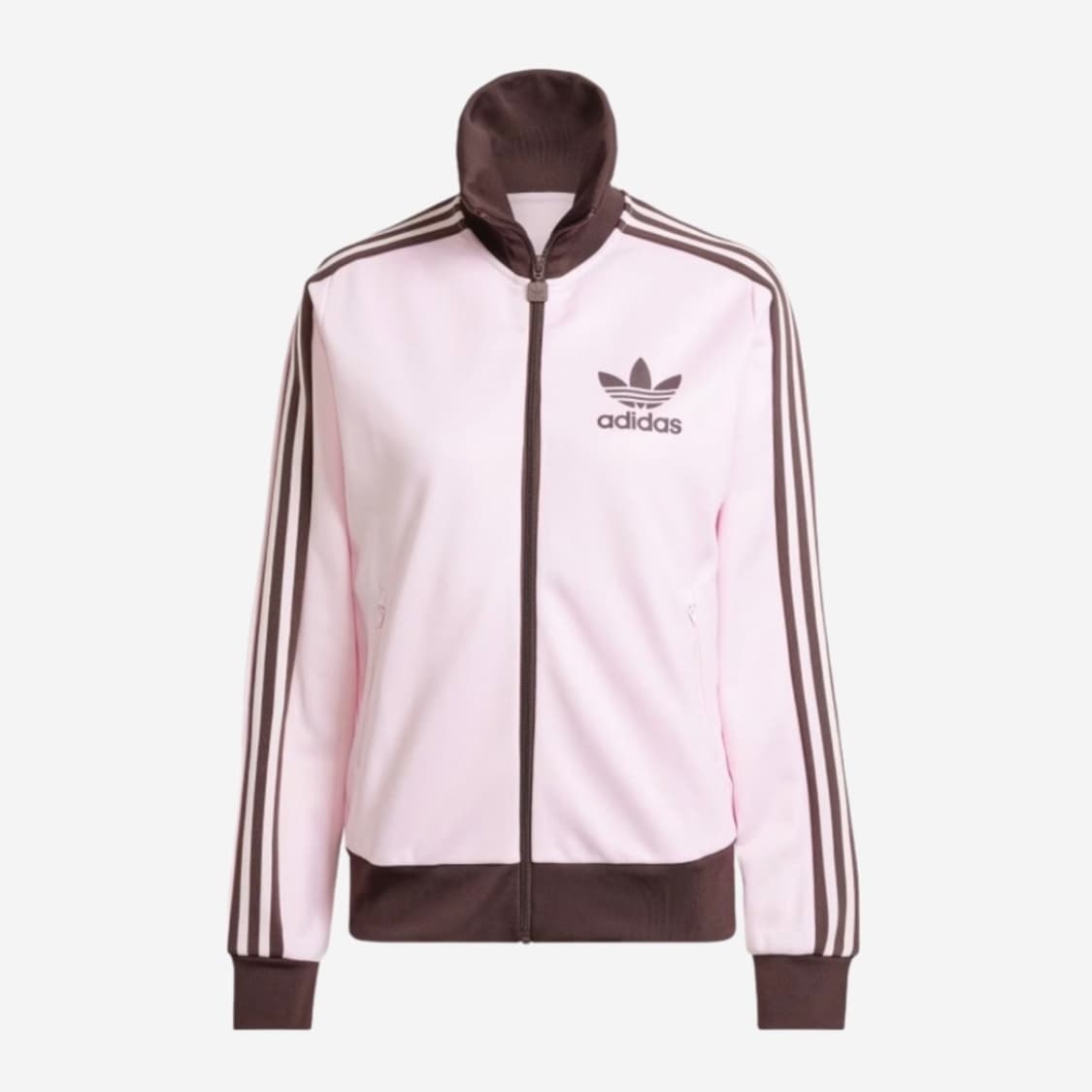 아디다스 베켄바우어 핑크 트랙탑 져지 핑크 브라운 상품이미지1