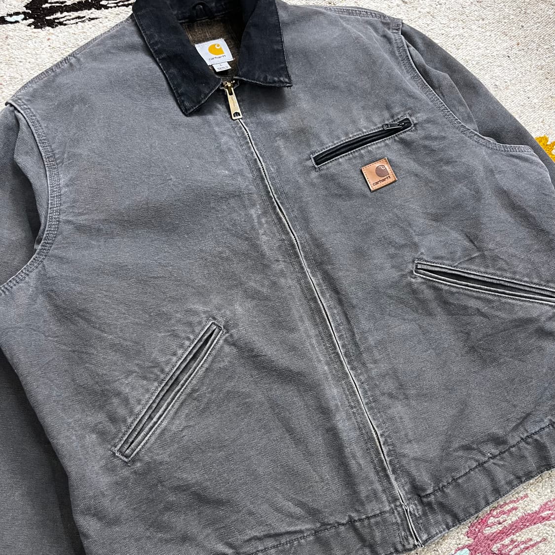 칼하트 J97 디트로이트 자켓 그레이블 gvl 상품이미지2