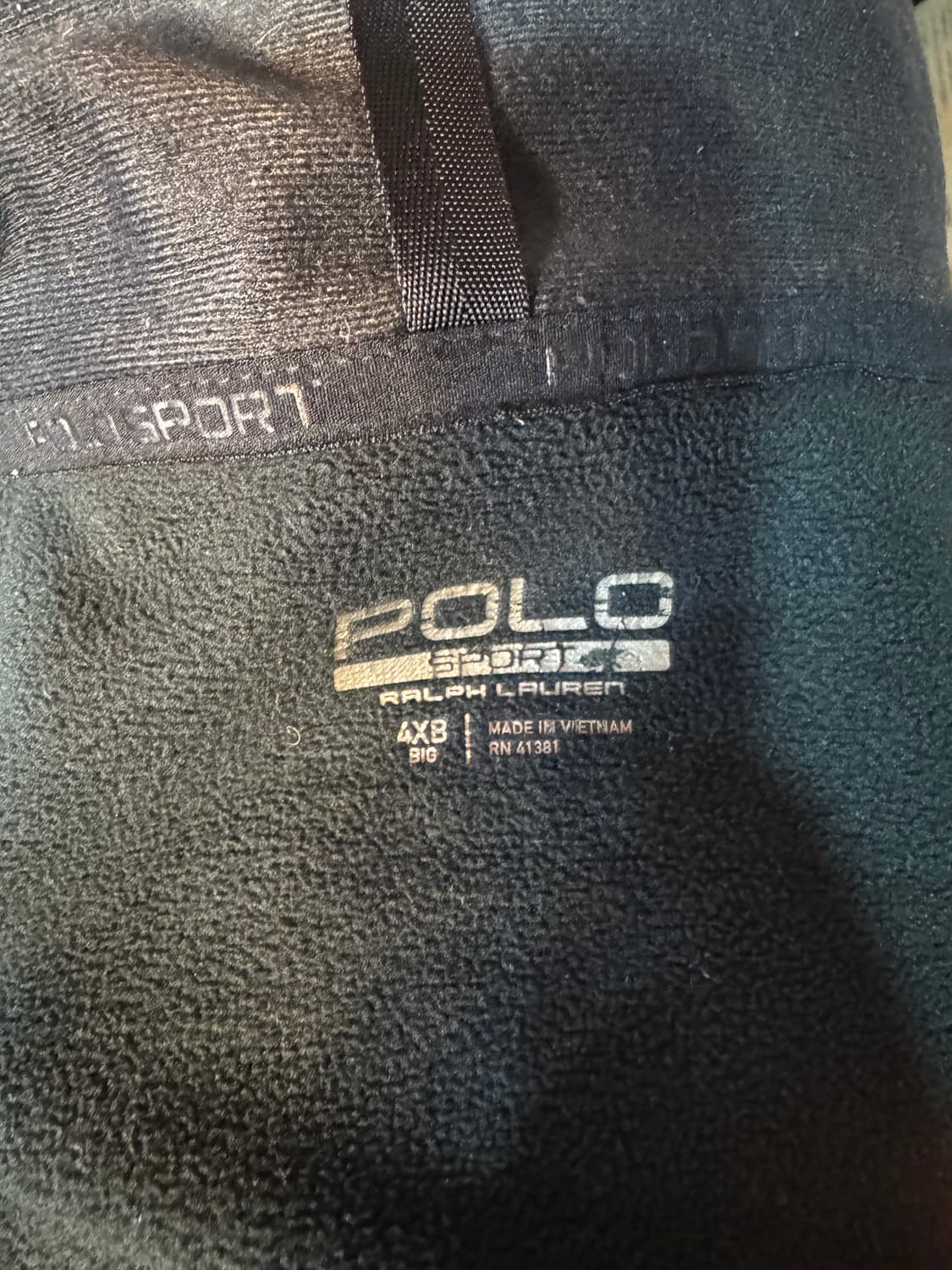  폴로 스포츠 빅사이즈 플리스 자켓 "4XL" (495) 상품이미지3